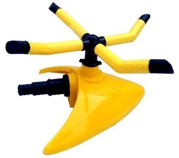 DRIZZO Four Arm Water Sprinkler ( Yellow & Black) 5 L Hose-end Sprayer