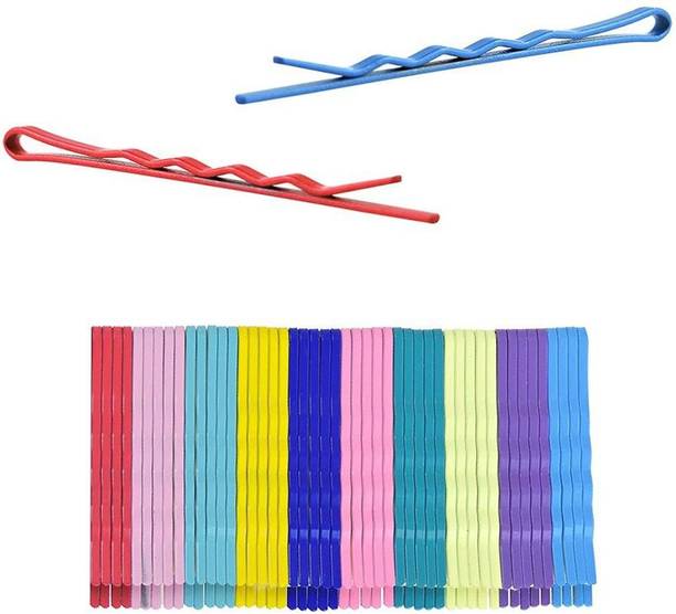 Rubela Colored Hair Bobby Pins for Kids, Girls and Women, Great for All Hair Types, Hair Pin