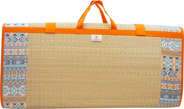 Home Tex Life : Seamless Style and Smile Korai Pai Foldable Mat 15 inch King Cotton Mattress
