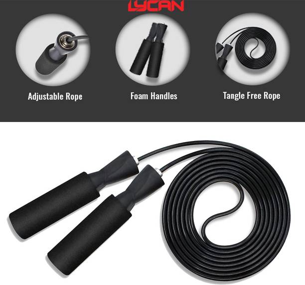 LYCAN Assured #Skipping Rope #Jump rope For Men Women #Sports Exercise #Workout Ball Bearing Skipping Rope