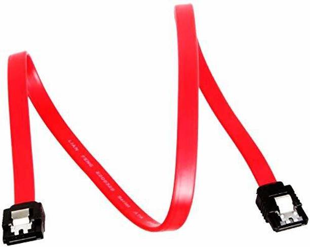DEVBHOOMI LAN Cable 0.04 m DB- SATA DATA CABLE WITH LOCK