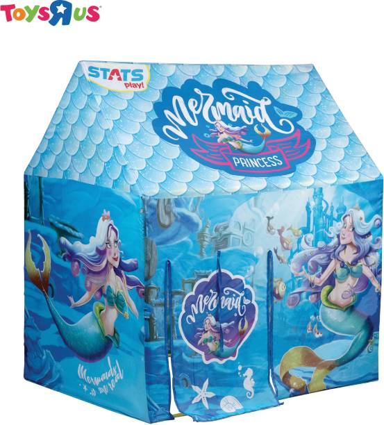 Toys R Us Stats Play Polyester Tent House Mermaid | Toy House for Kids