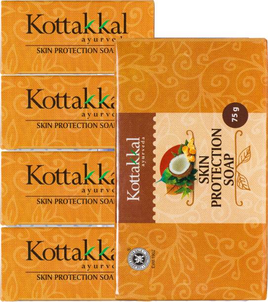 Kottakkal ayurveda Skin Protection Soap for All Types of Skin, 100 % Natural Ingredients