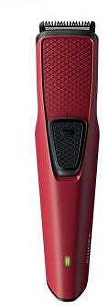 PHILIPS BT1235/15 Skin-friendly Beard trimmer Dura Power Technology, Cordless Rechargeable with USB Charging, Charging indicator, Travel lock Trimmer 60 min Runtime 1 Length Settings