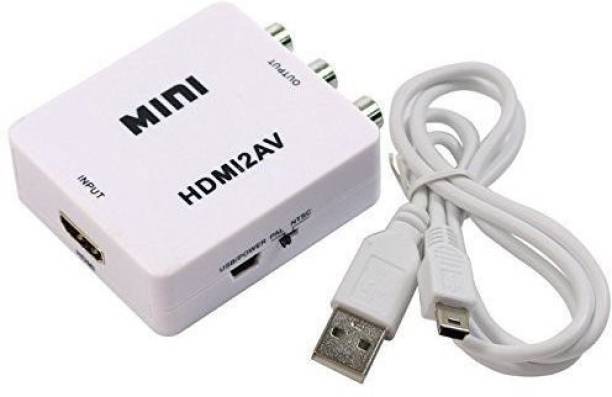 TrustEdge  TV-out Cable MINI HDMI2AV UP Scaler 1080P HD Video