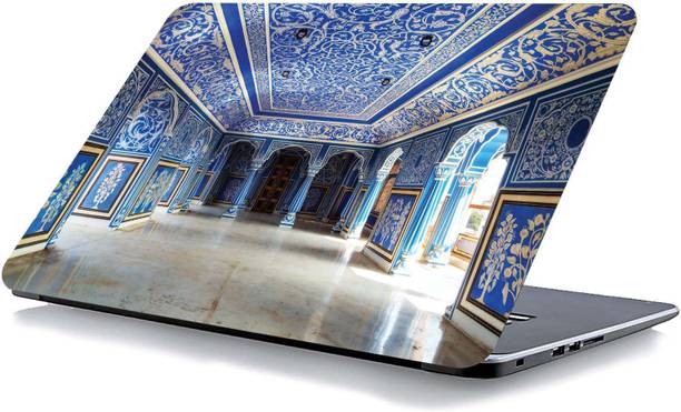 qth PICTURES LAP-6799 VINYL Reusable Laptop Skin Compatible for 15.6 inch