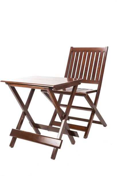 lumber casa Solid Wood Table & Chair Set