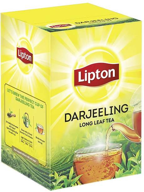 Lipton Darjeeling long leaf tea Tea Box