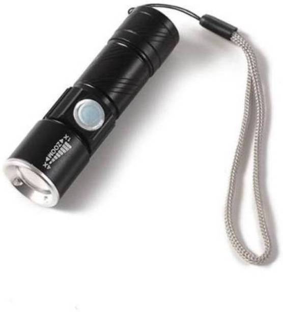 GLOWISH GL-9308 (WITH 4 X ZOOM) MULTIPURPOSE MINI POCKET BATTERY LED Torch