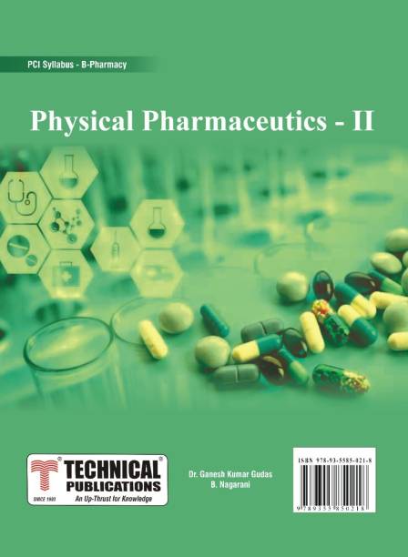 Physical Pharmaceutics II for B. PHARMACY PCI SYLLABUS - TEXTBOOK