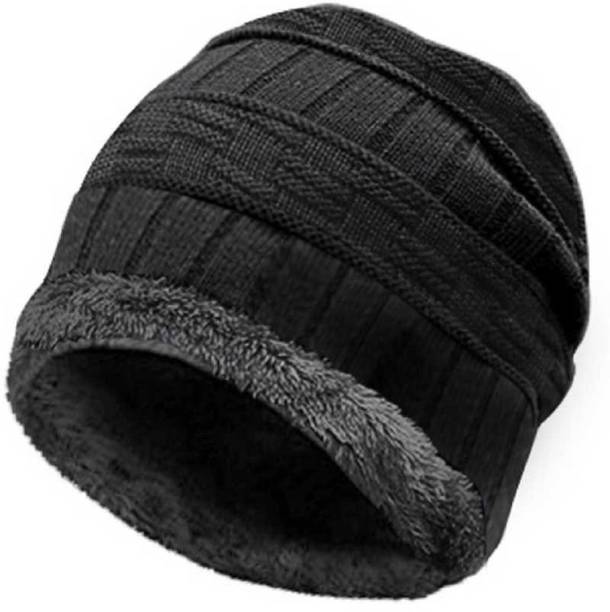 Brostin Solid Beanie Cap