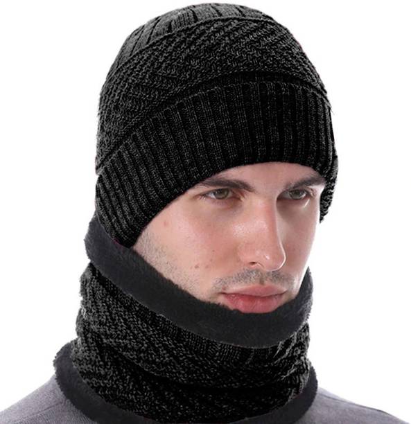 Brostin Solid Beanie Cap