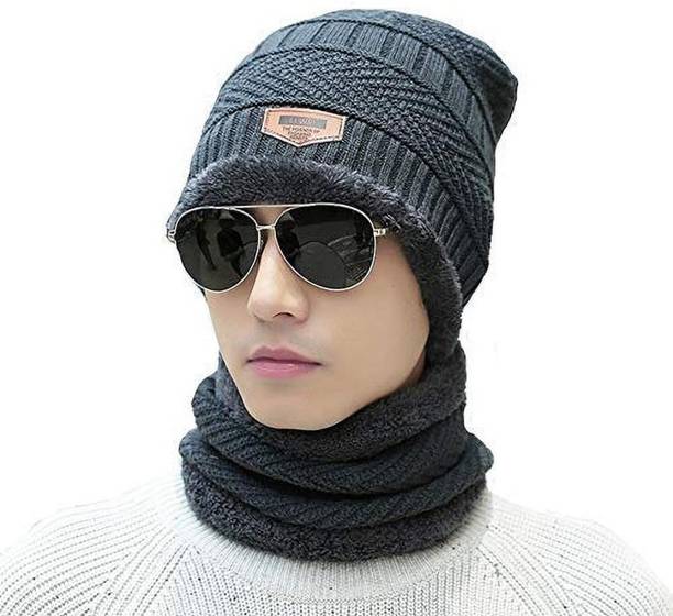 Brostin Solid Beanie Cap