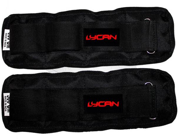 LYCAN 500 gram x 2 pc Black Ankle & Wrist Weight