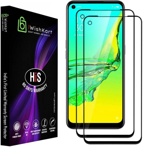 iWishKart Edge To Edge Tempered Glass for Realme 7i