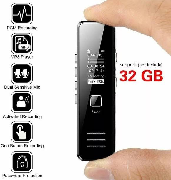 Okxmz Mini USB Flash Digital Audio Voice Recorder Dictaphone MP3 Player NA Voice Recorder