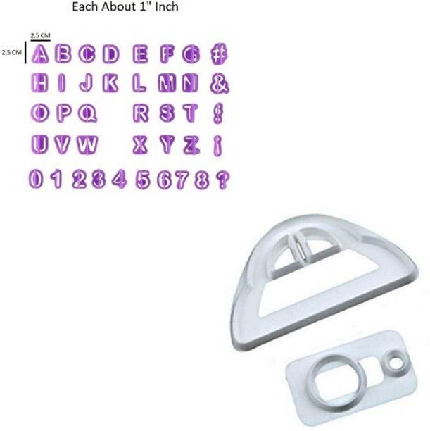 HOMEBAKERS MART Combo of Alphabet Cutter and Car Cutter Cookie Cutter
