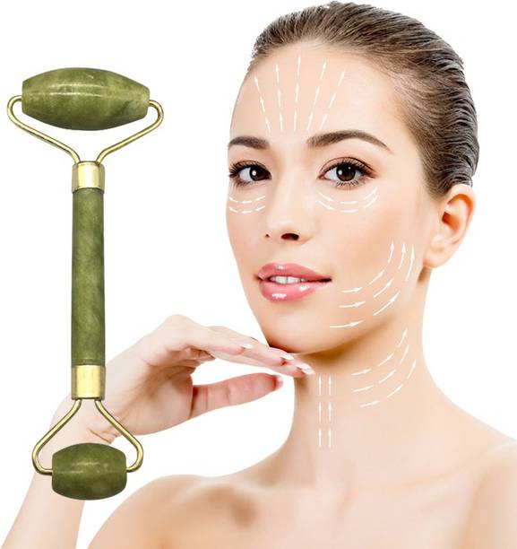 SWISS WONDER Jade Roller and Gua Sha Set Scraping Massage-X64 Jade Roller and Gua Sha Set Scraping Massage Massager
