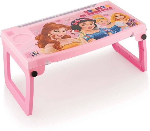 SKI Kids Study Table/ Laptop Table, Multipurpose Folding Plastic Portable Laptop Table