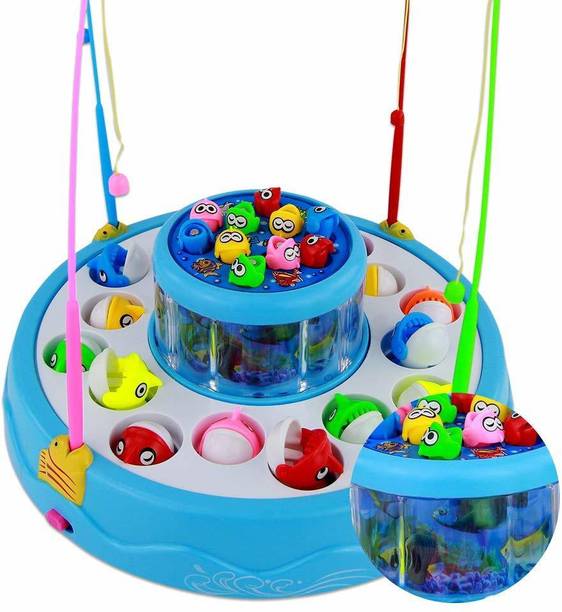 mayank & company Fishing Fish-Catching Game Rotary a