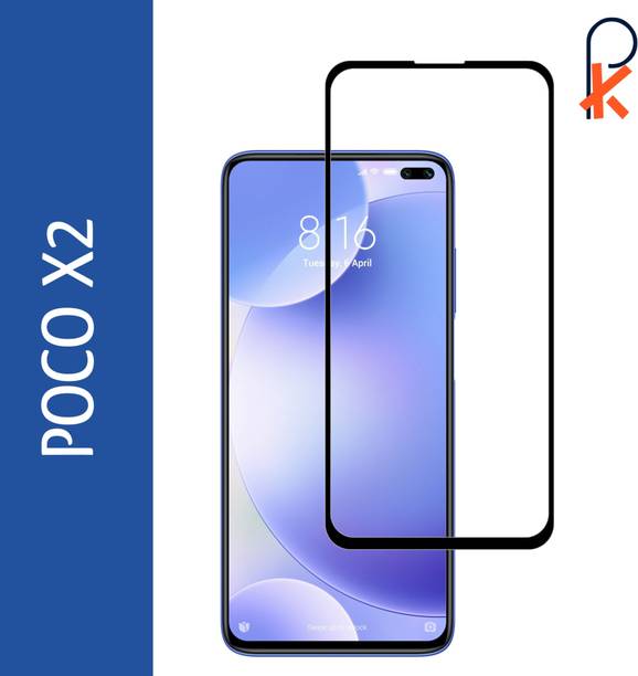 ProKartHUB Edge To Edge Tempered Glass for POCO X2