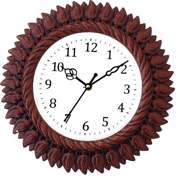 GrabBasket एनालॉग 27 cm X 27 cm दीवार घड़ी