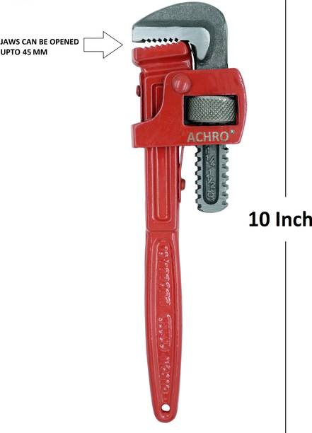 ACHRO PP 10 inch PP 10 Single Sided Pipe Wrench