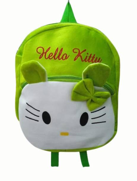 KSV Firefly Hello kitty Cartoon Backpack/Tution/Picnic/Travel/LKG/Nursery/Toddler/school bag Plush Bag