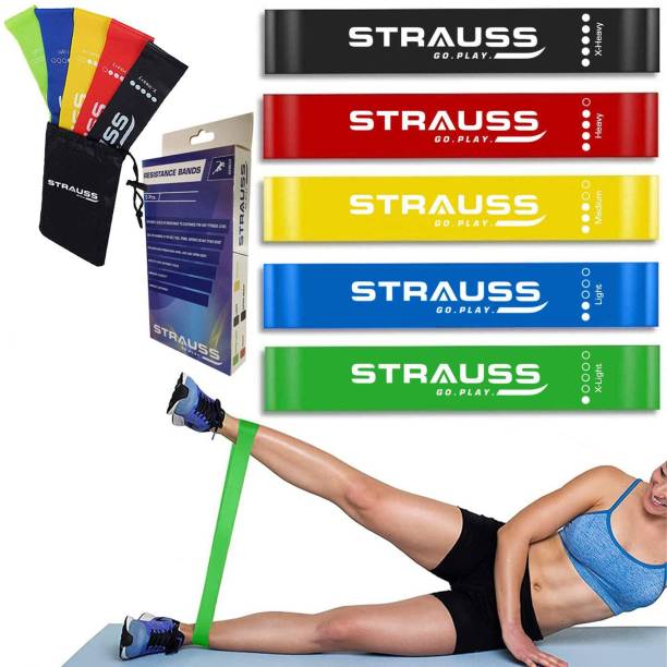 Strauss Latex Resistance Loop Band |Exercise Band | Stretch Band Resistance Band