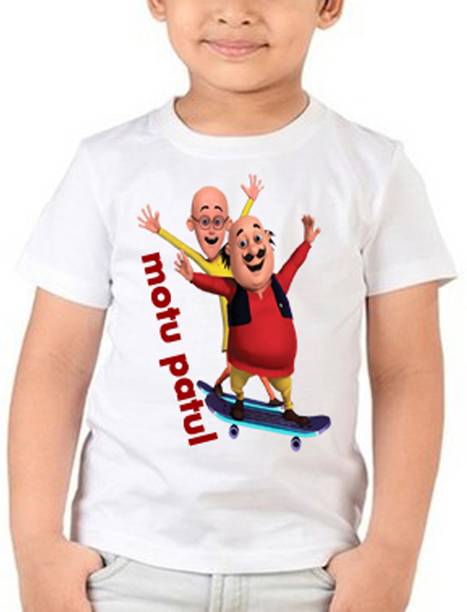 ns graphics print Boys Printed Polycotton Regular T Shirt