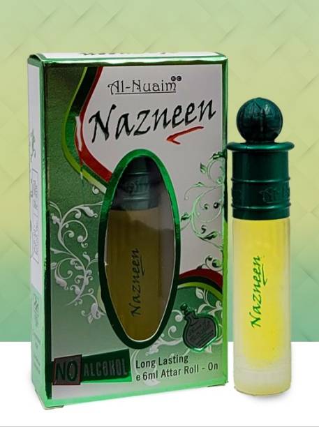 Al Nuaim Brand 100% Original Nazneen 6Ml Great Fragrance Long-Lasting (Unisex) Floral Attar