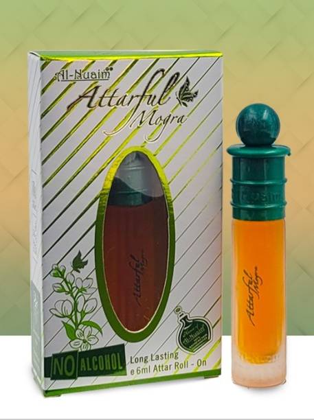Al Nuaim Brand 100% Original Attarful Mogra 6Ml Great Fragrance Long-Lasting (Unisex) Floral Attar