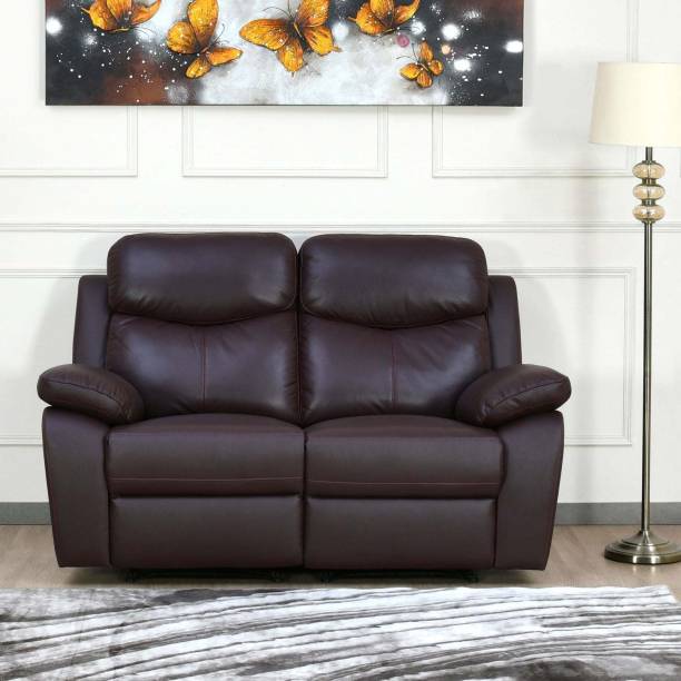 @Home by nilkamal Mandy Leather Manual Recliner