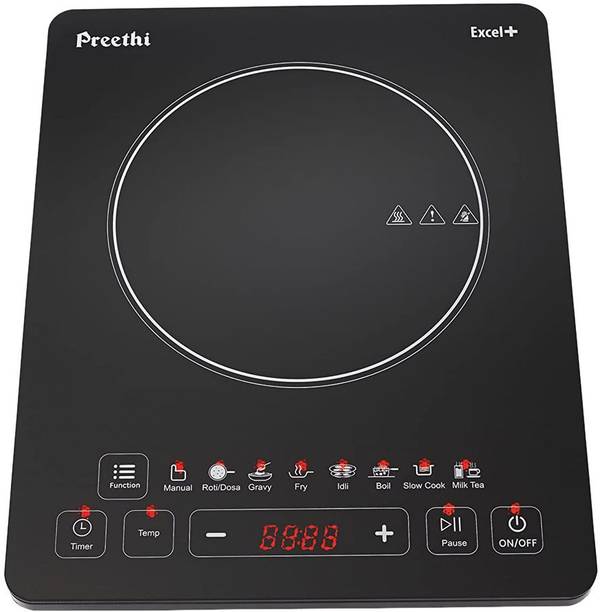 Preethi 1600 W Induction Cooktop Touch Panel
