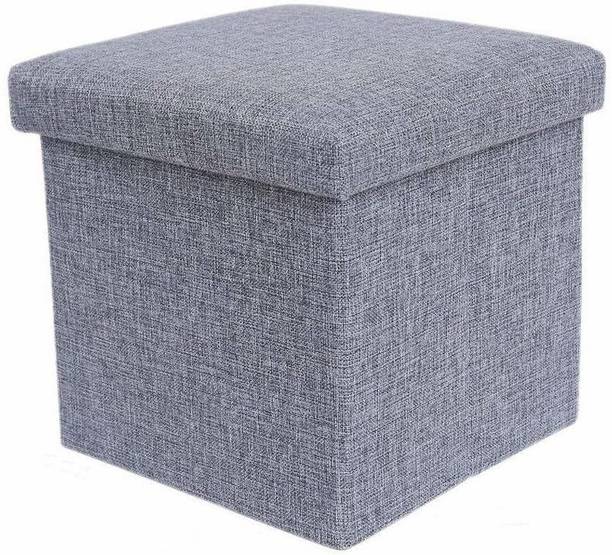 Storia Storage Box Living Foldable Bins Multipurpose Clothes, Books and Toys Organizer Living & Bedroom Stool