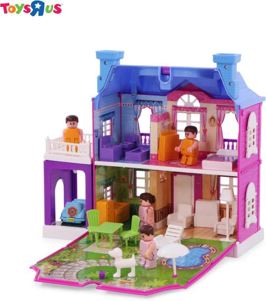 Toys R Us You & Me 40pc Dream Palace Doll House for Kids