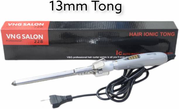 VNG Womens Hair Curling Tong For Professional Hair Curling Ceramic Machine (13mm) Electric Hair Curler