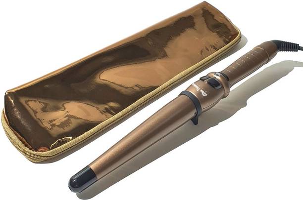 Alan Truman Gold Ceramic Hair Wand - Large (32-19mm) Electric Hair Curler