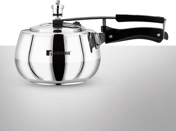 BERGNER Aragon 3 L Inner Lid Induction Bottom Pressure Cooker