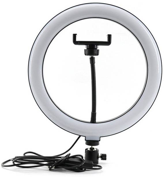 POZUB 10inch Big Selfie LED Ring Light Flash Photography Beauty Led Light Makeup Ring Tripod, Monopod, Monopod Kit, Tripod Bracket, Tripod Ball Head, Tripod Kit