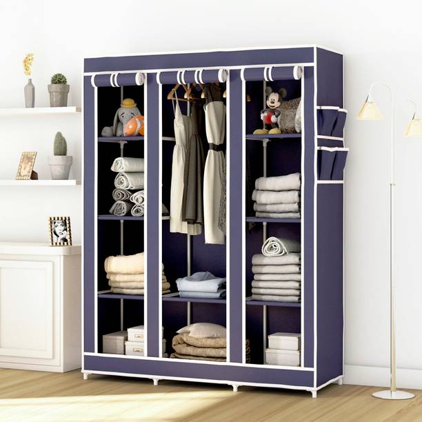 Home Reserve C2 Solid Wardrobe Carbon Steel Collapsible Wardrobe