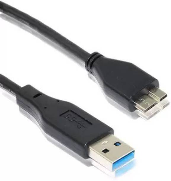 Etake Micro USB Cable 0.5 m USB 3.0 Type A Male to Micro B Male Hard Disk Cable for Hard Disk Drive