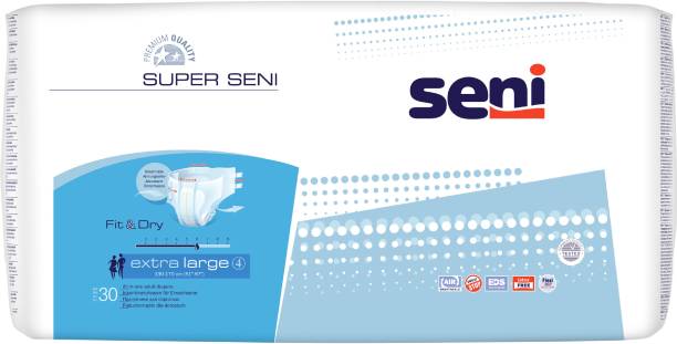 Seni Super Breathable Adult Diapers - XL