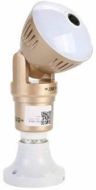 PERAMISYM Spy 360 Degree Bulb Hidden Night Vision Spy Camera with WiFi 1080P Panoramic Spy Camera