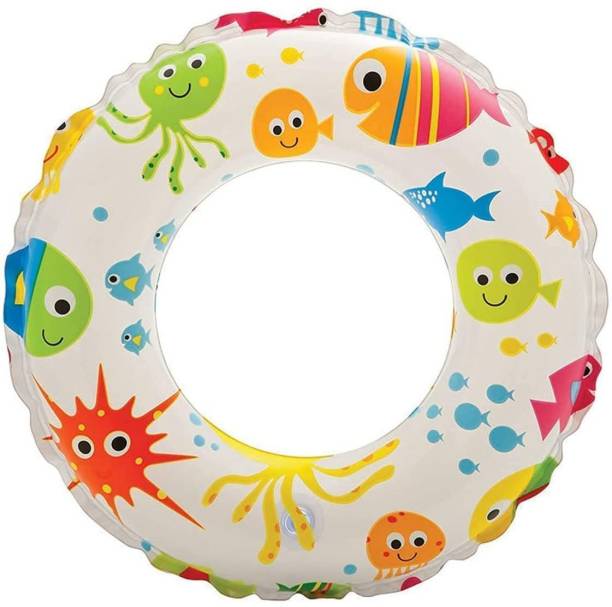 Mungat Swim Ring - 3 to 6 Years (Size - 20inch) (1 Swim Ring Random Design) Inflatable Swimming Safety Tube