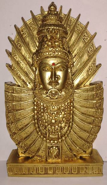 tskutty SAUNDATTI RENUKA YELLAMA / YELLLAMA Devi / ELLAIAMMA / RENUKA Devi Decorative Showpiece  -  17 cm
