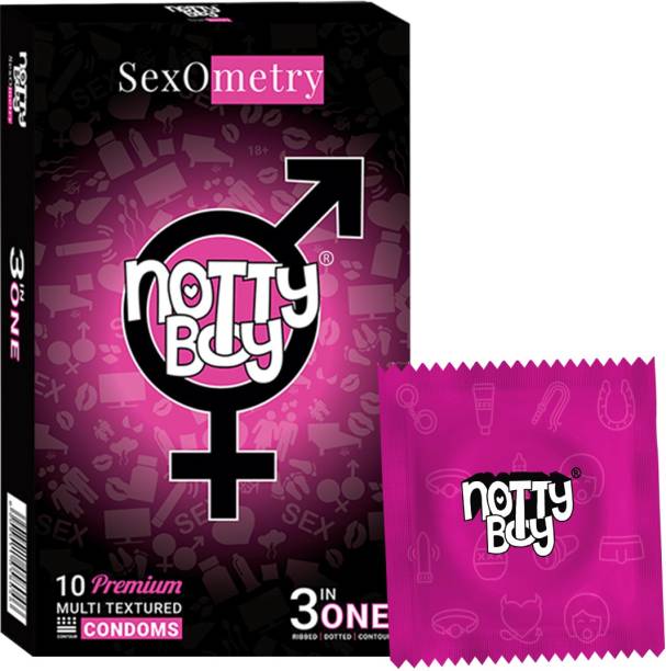 NottyBoy 3 in 1 (Ribbed | Dotted | Contour) Condom