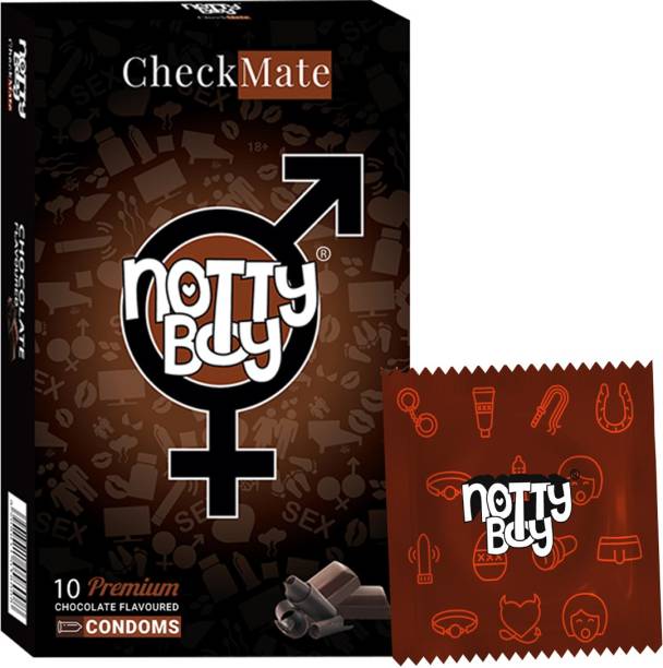 NottyBoy Chocolate Flavour CheckMate Condom