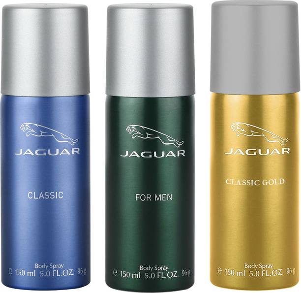 JAGUAR For Men + Classic Gold Deodorant Spray  -  For Men