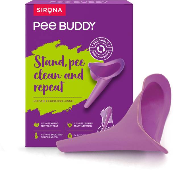 PeeBuddy - Stand and Pee Reusable Portable Urination Funnel For Women ( 1 Unit) Reusable Female Urination Device
